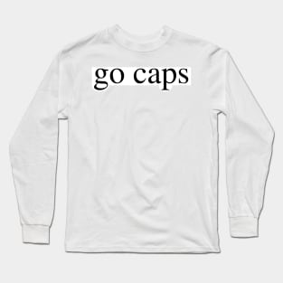 go caps Long Sleeve T-Shirt